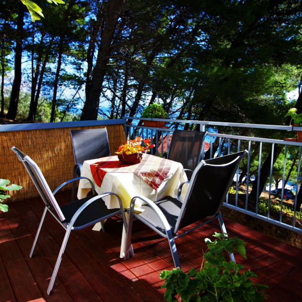 Living room, Villa Mario, Mesites Croatia Praha