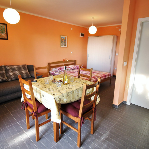 Living room, Villa Badurina, Mesites Croatia Praha