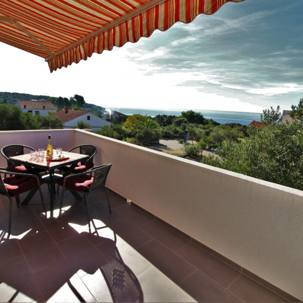 Living room, Villa Badurina, Mesites Croatia Praha