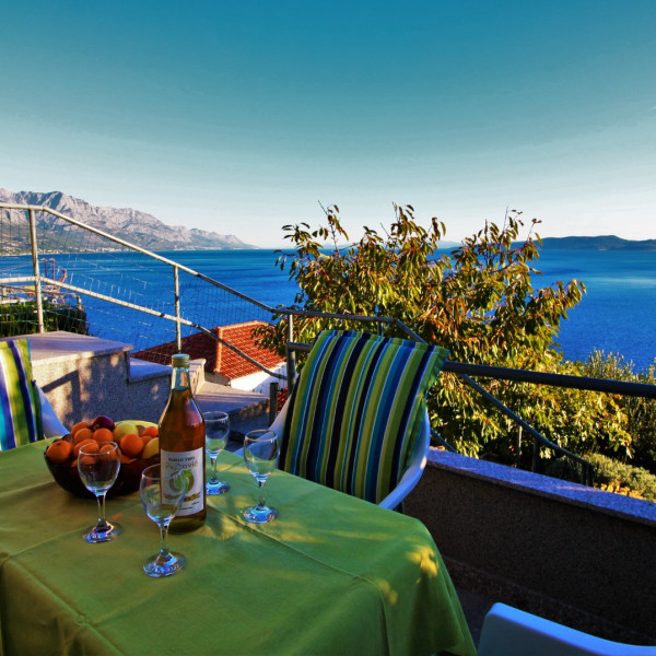 Living room, Villa Kata, Mesites Croatia Praha