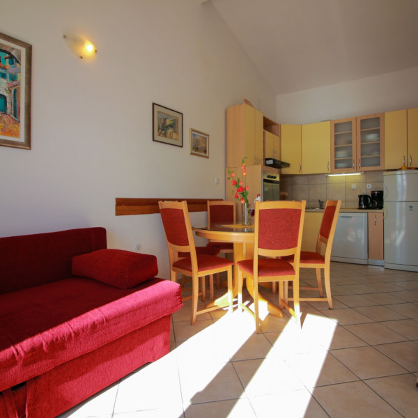 Living room, Villa Božo, Mesites Croatia Praha