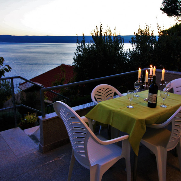 Living room, Villa Kata, Mesites Croatia Praha