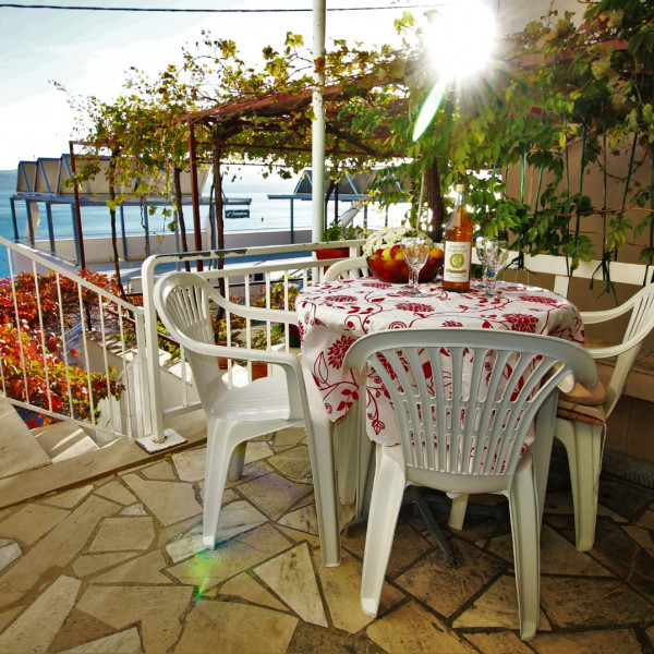 Living room, Villa Kata, Mesites Croatia Praha