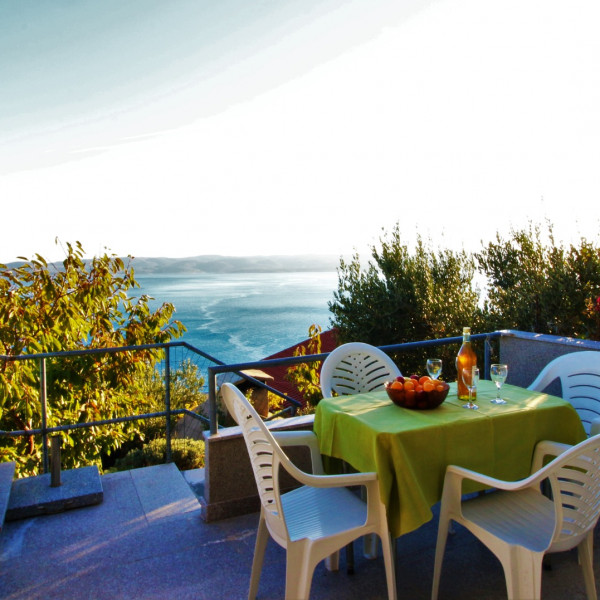 Living room, Villa Kata, Mesites Croatia Praha