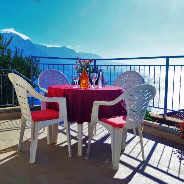 Living room, Villa Božo, Mesites Croatia Praha