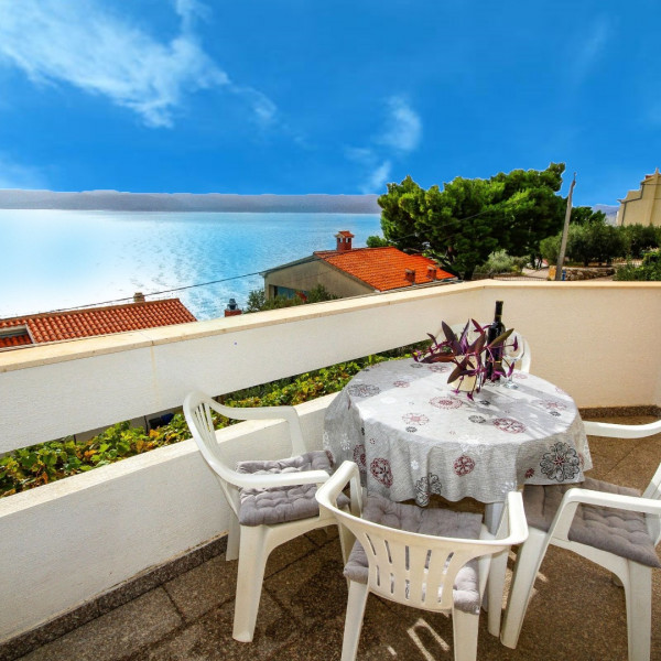 Living room, Villa Vanessa, Mesites Croatia Praha
