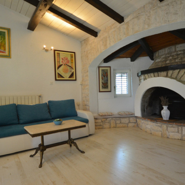 Living room, Villa Paradiso, Mesites Croatia Praha