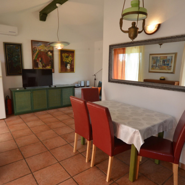 Living room, Villa Paradiso, Mesites Croatia Praha